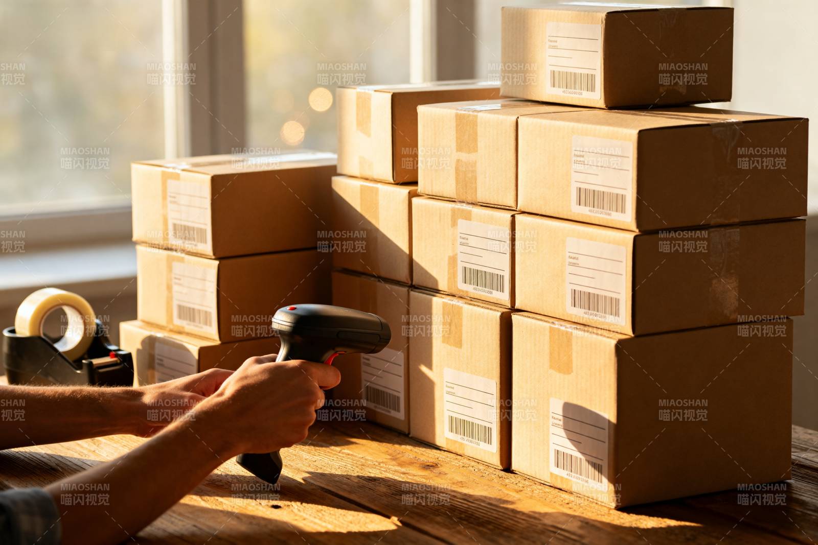 扫码发货中图片