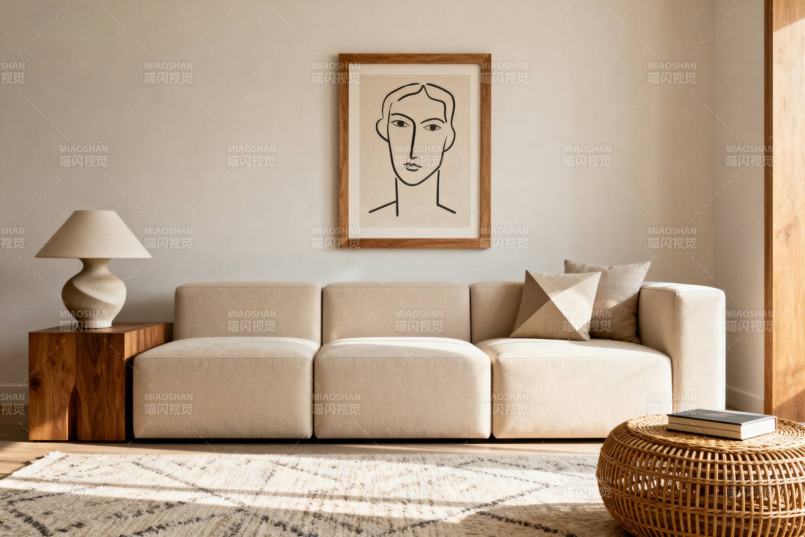 简约客厅布置图片