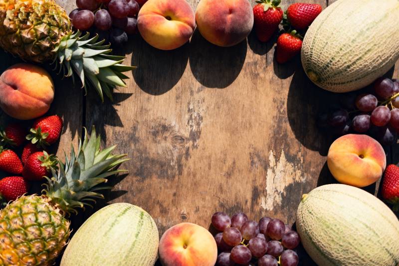 缤纷水果拼盘图片