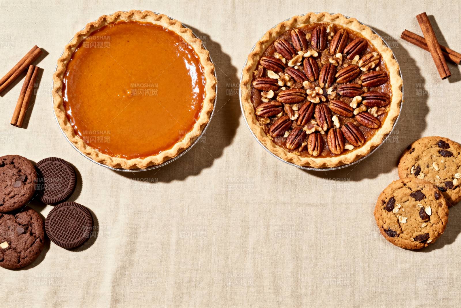 秋日甜点盛宴图片