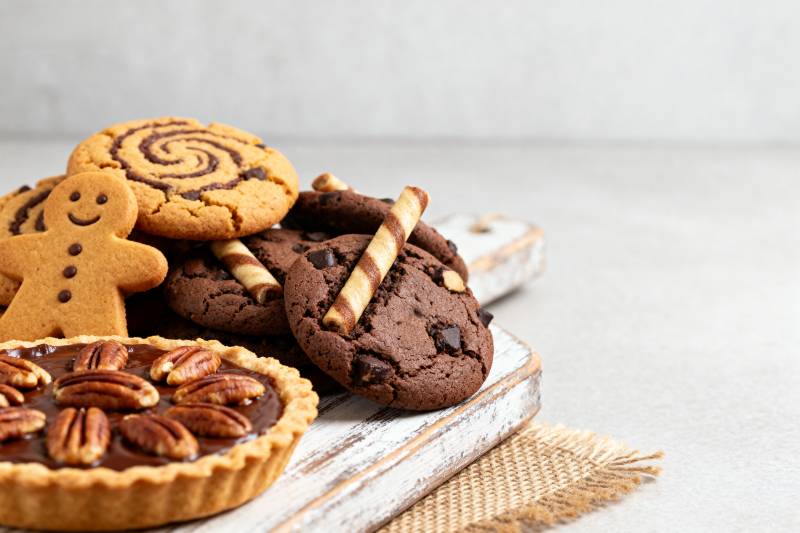 美味饼干与甜点图片