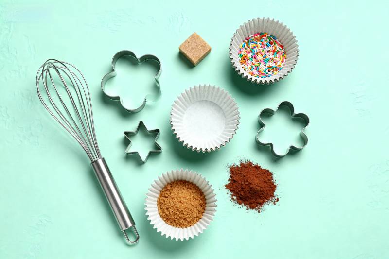 烘焙小物拼盘图片