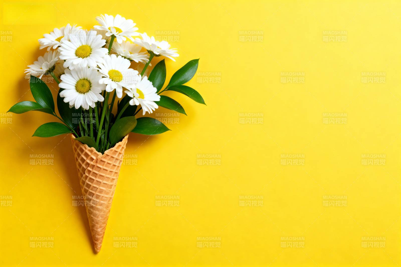 花束冰淇淋图片