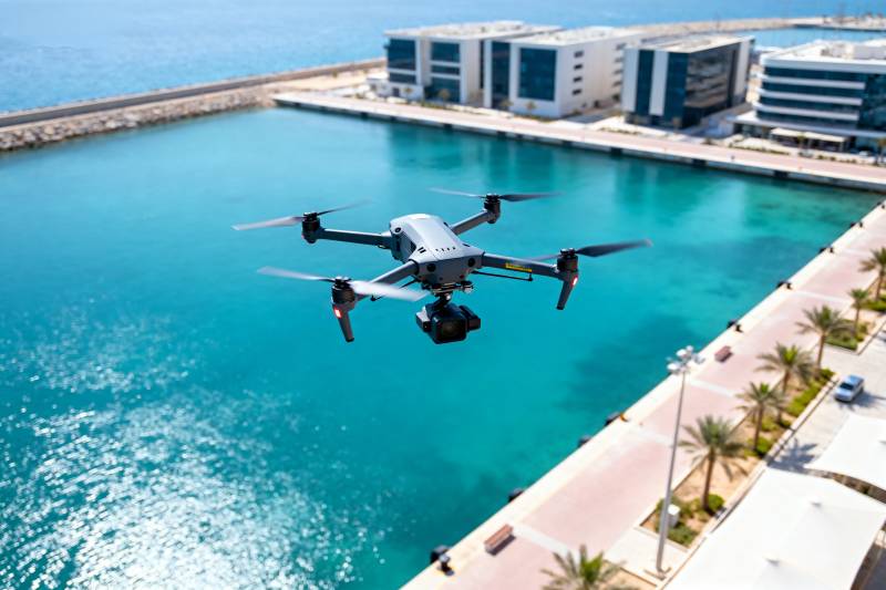 无人机航拍海景图片