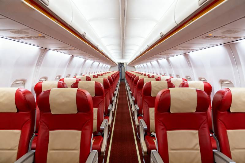 飞机客舱座椅图片