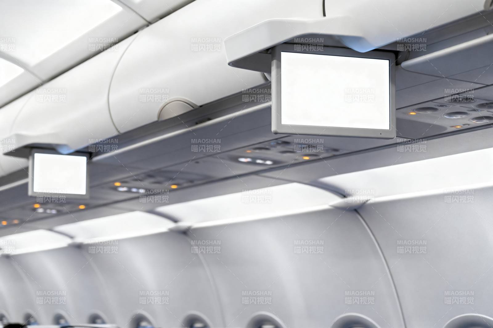 飞机客舱显示屏图片