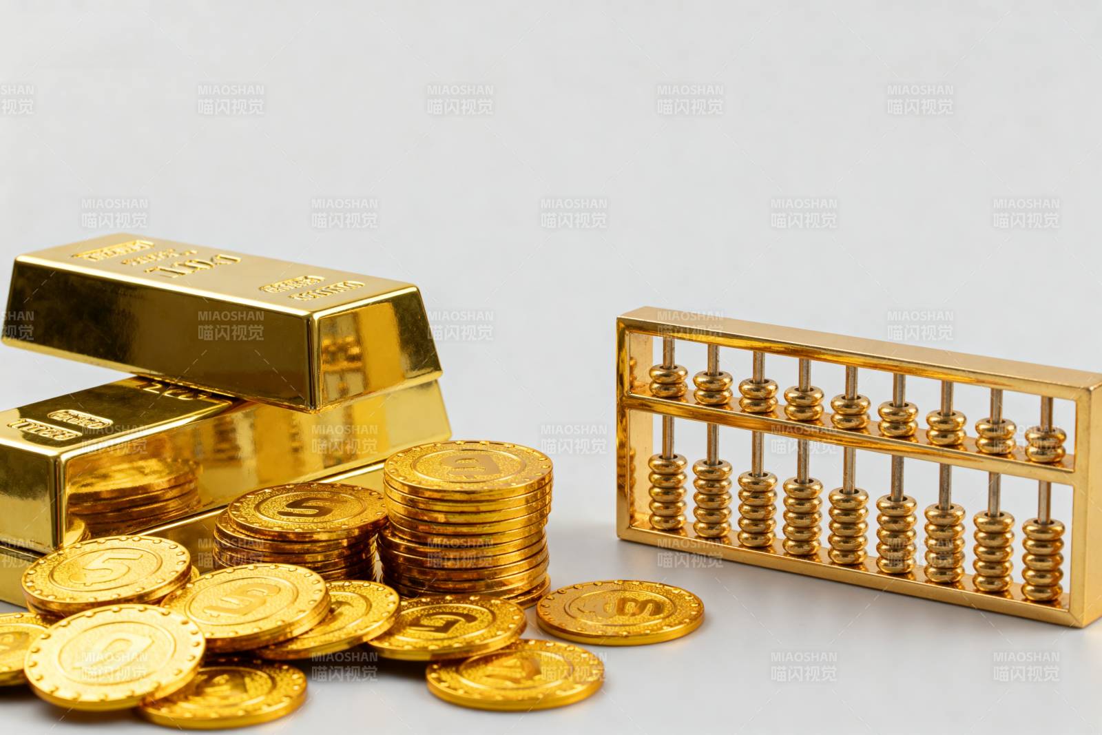 黄金与算盘图片