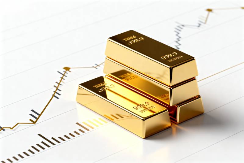 黄金投资趋势图图片