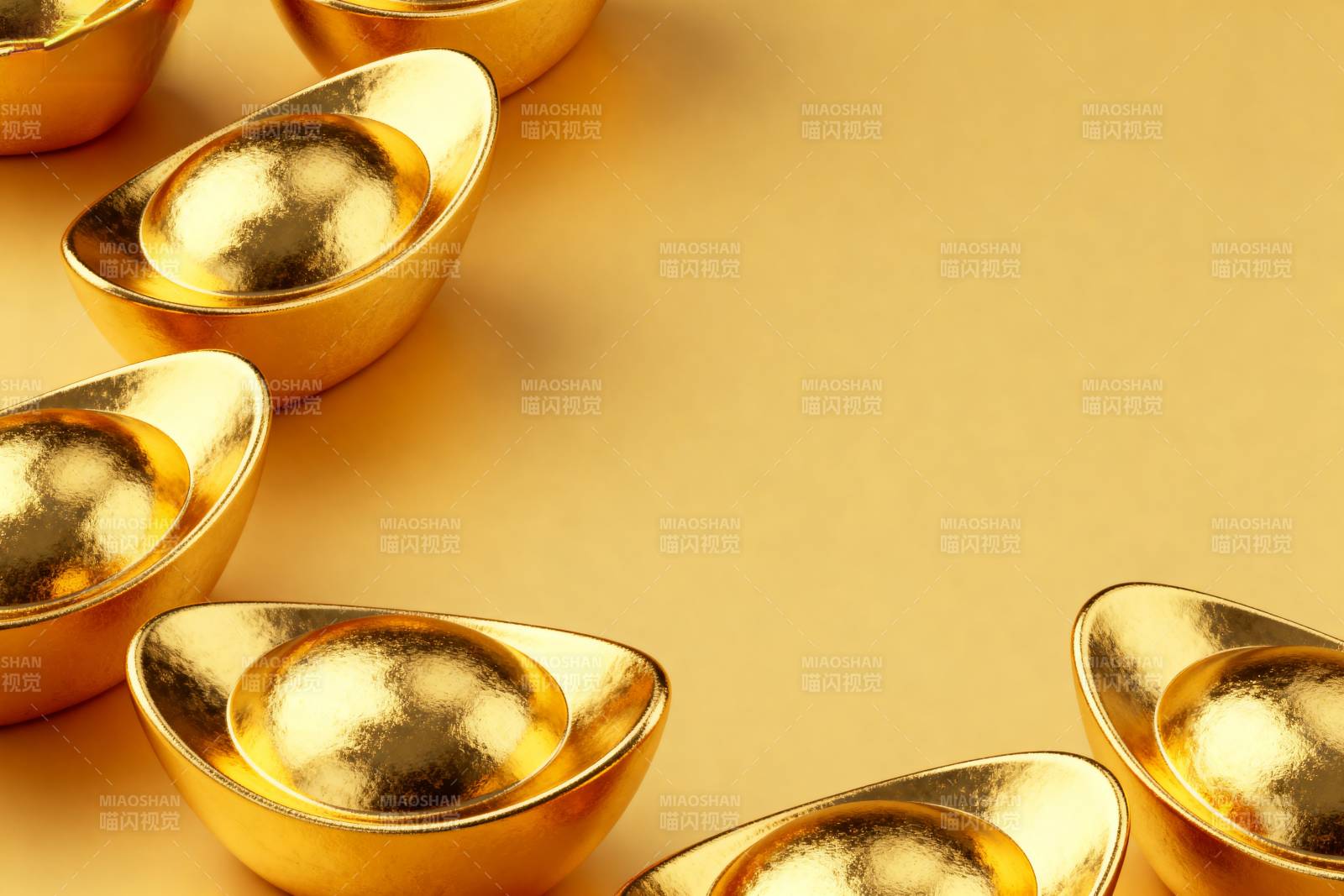 金元宝排列图图片