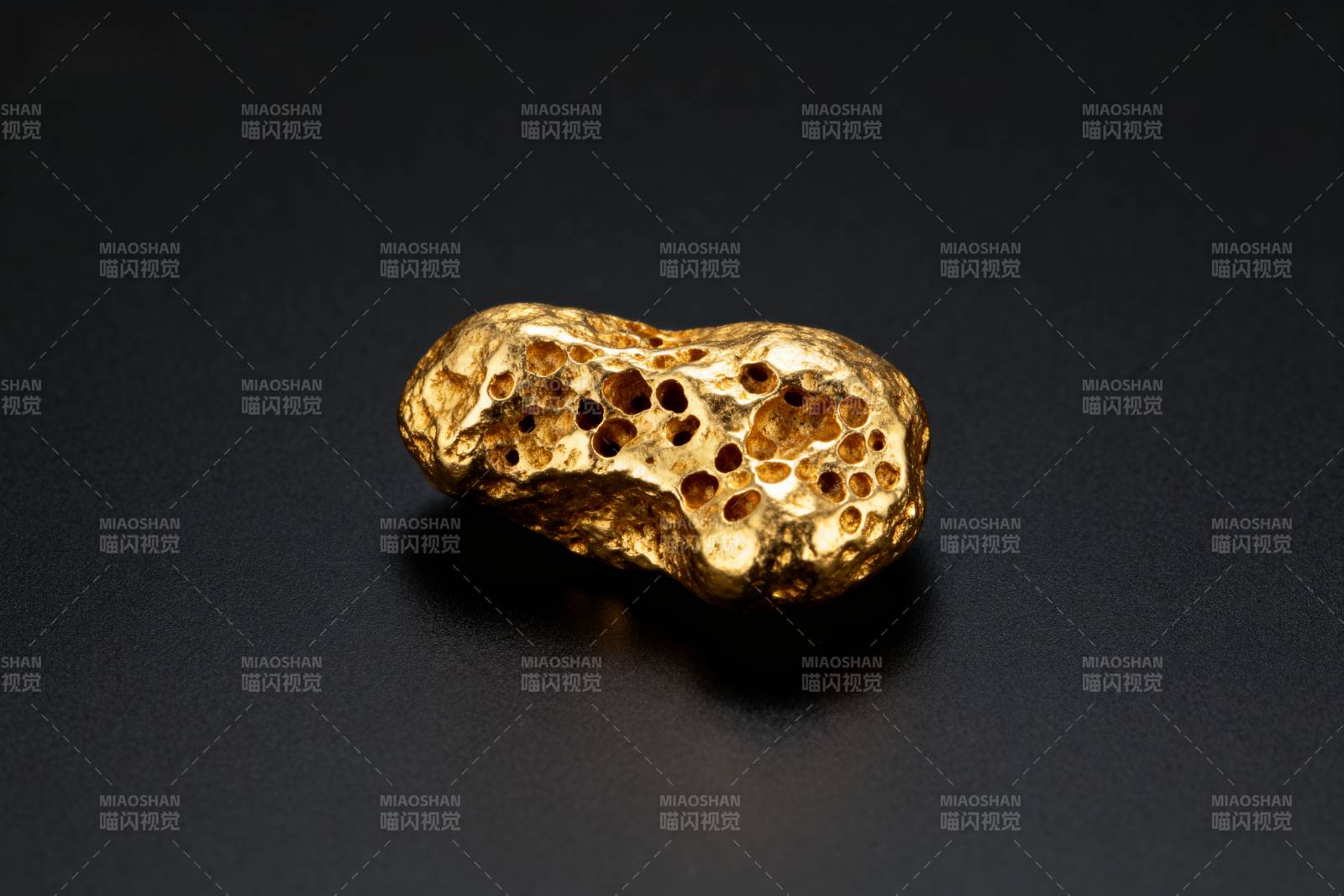 金块特写图片