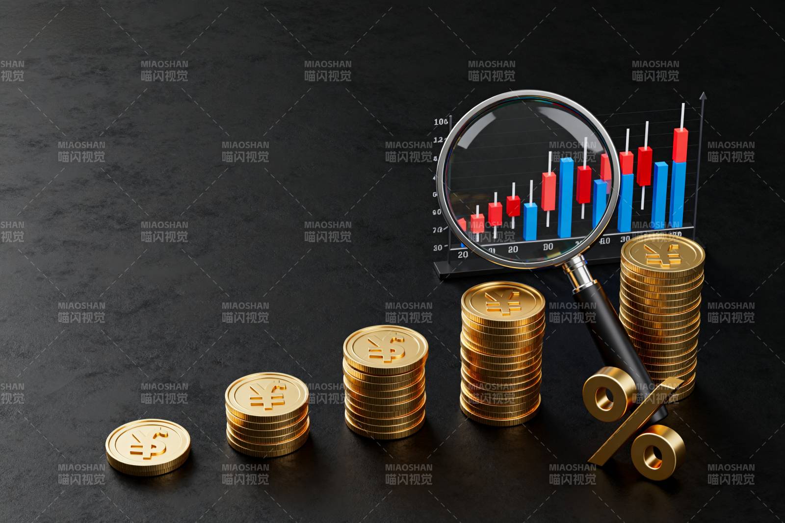 金融分析与投资增长图片