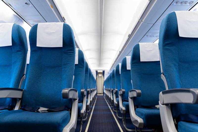 飞机客舱座椅排列图片