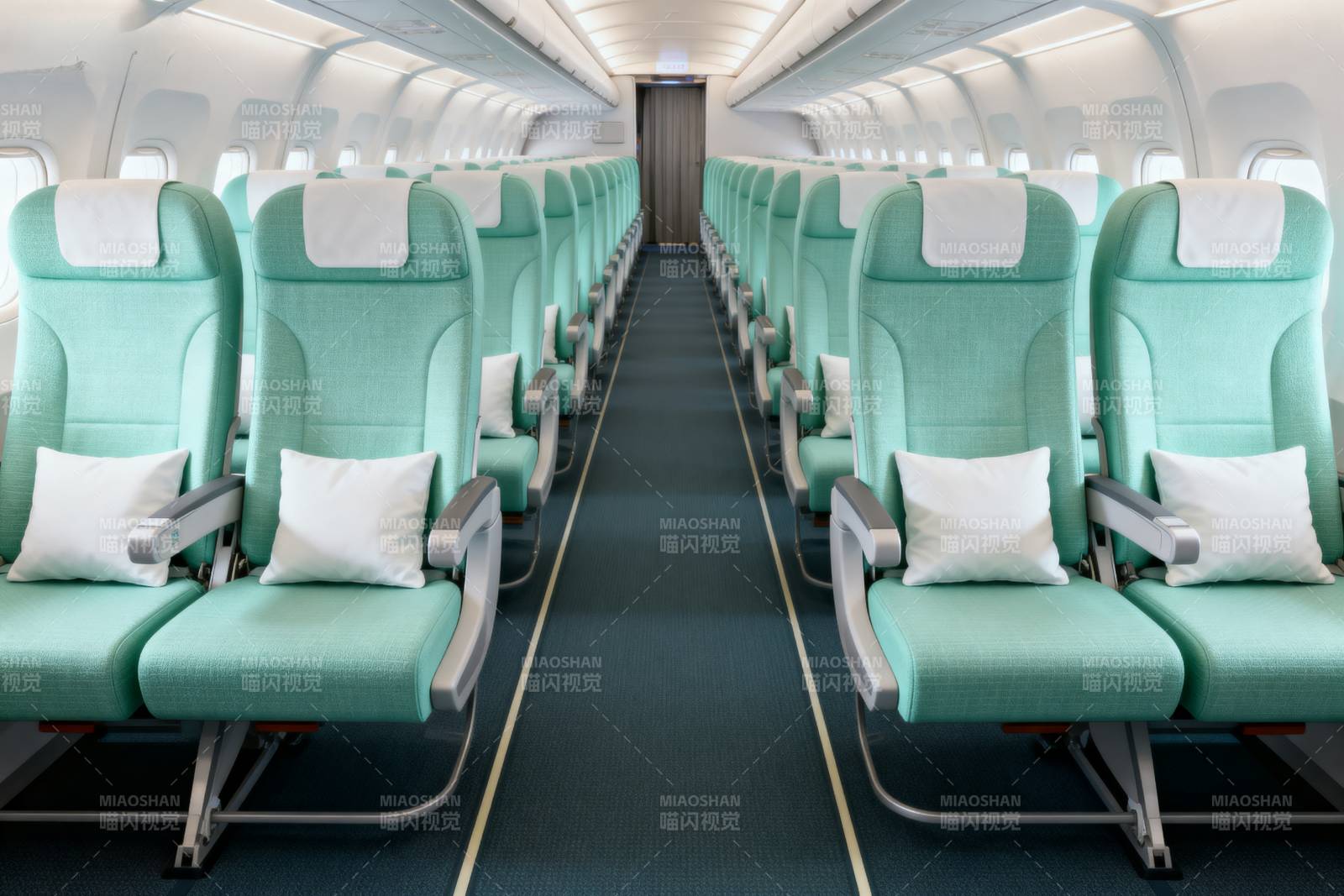 飞机客舱座椅排列图片