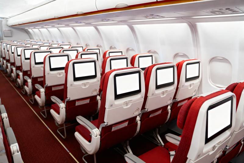 飞机客舱座椅图片