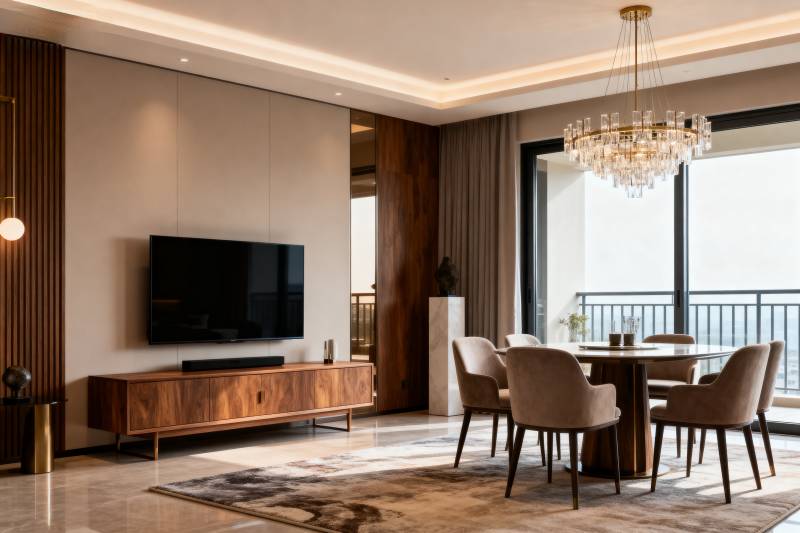 现代客厅餐厅设计图片