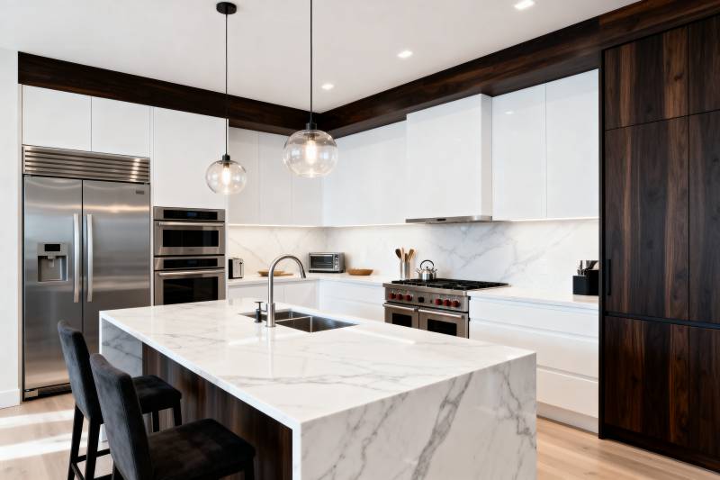 现代简约厨房设计图片