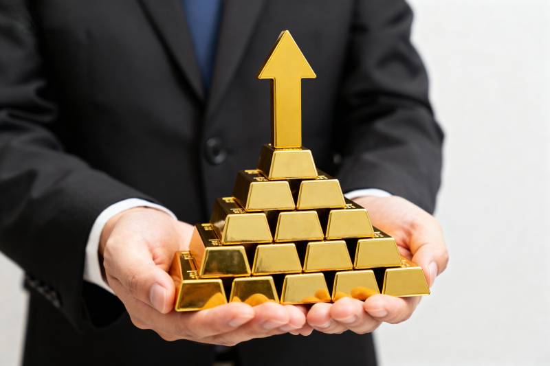 金条金字塔图片