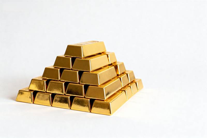 金条金字塔图片