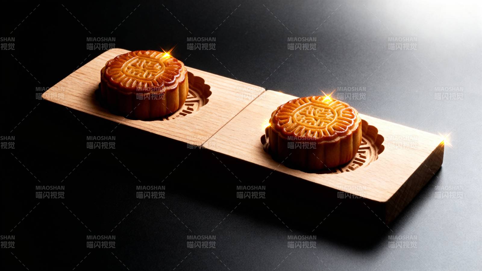 双月饼 中秋味图片