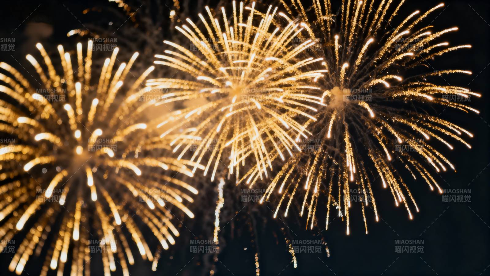 璀璨烟花绽放夜空图片