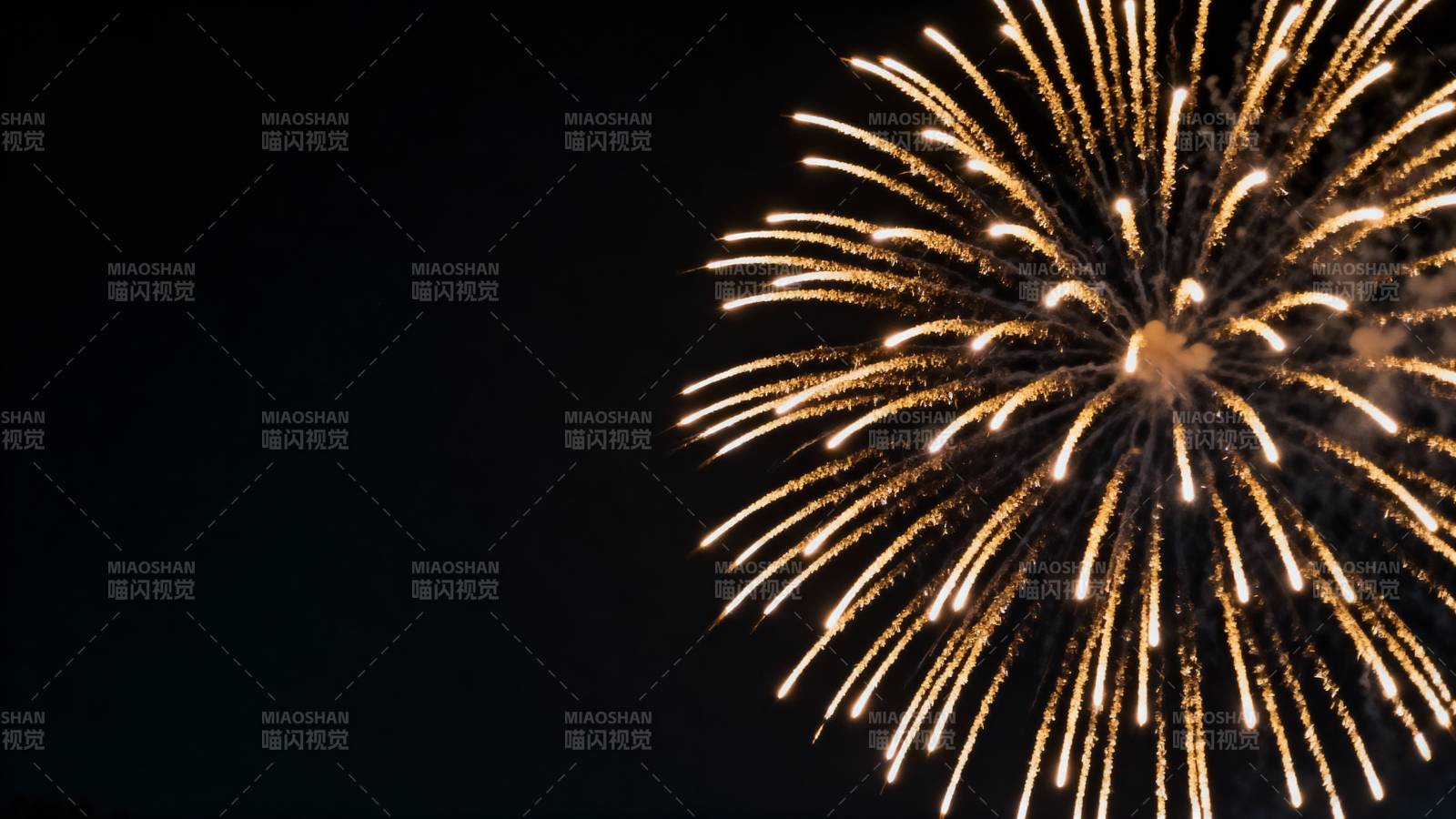 璀璨烟花夜空绽放图片