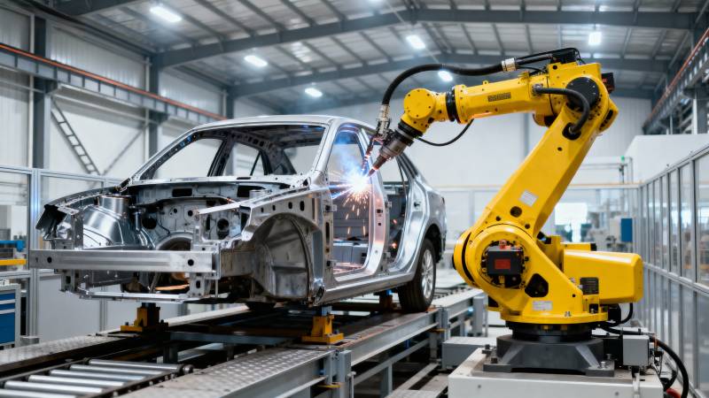 汽车焊接自动化图片