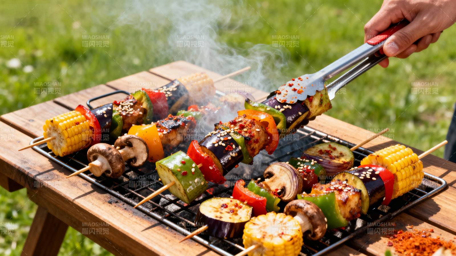 烧烤美食 美味串烧图片