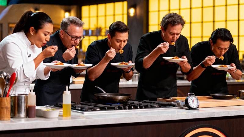 厨艺大赛品鉴时刻图片