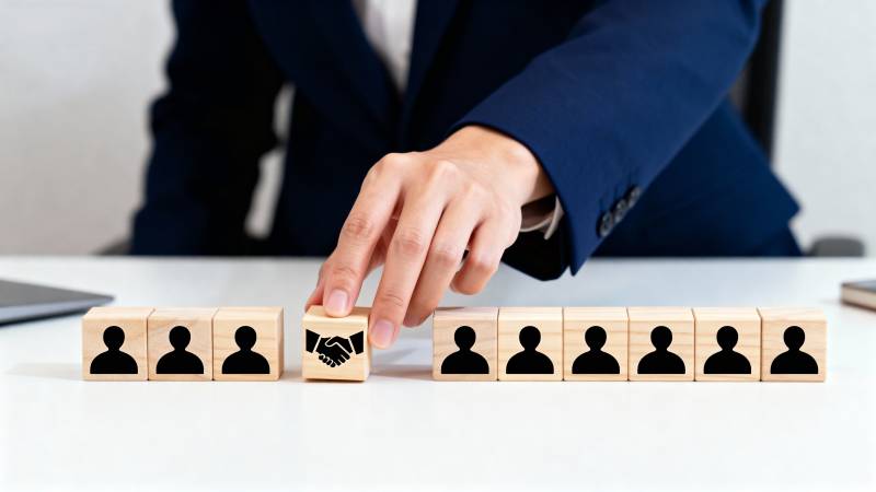 商务合作与团队协作图片