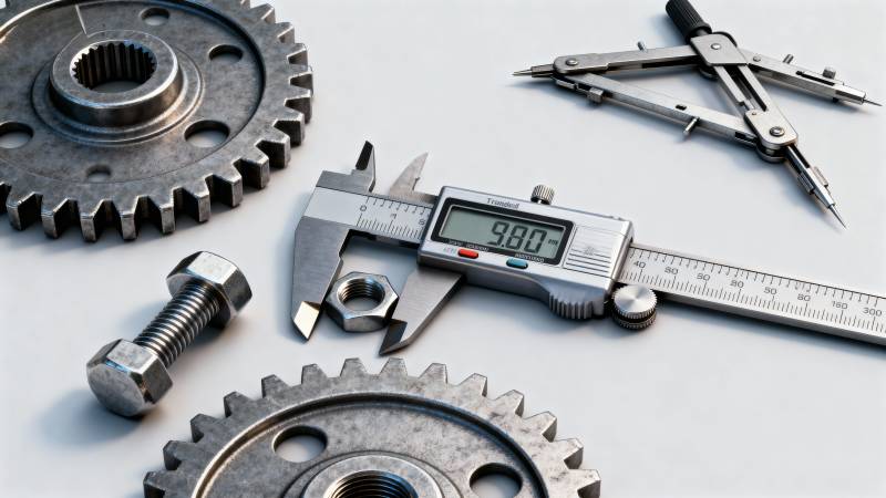 精密机械测量工具图片