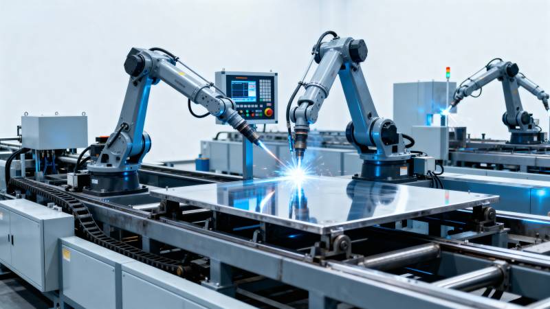 智能焊接机器人图片