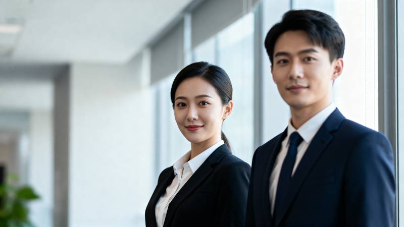 职场精英风采图片