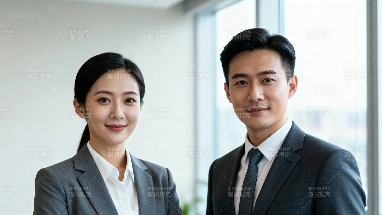 职场双人风采图片