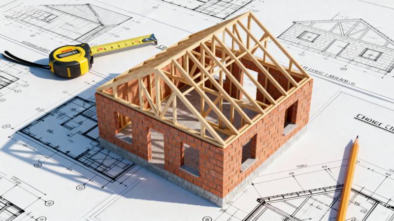 建筑模型与图纸图片