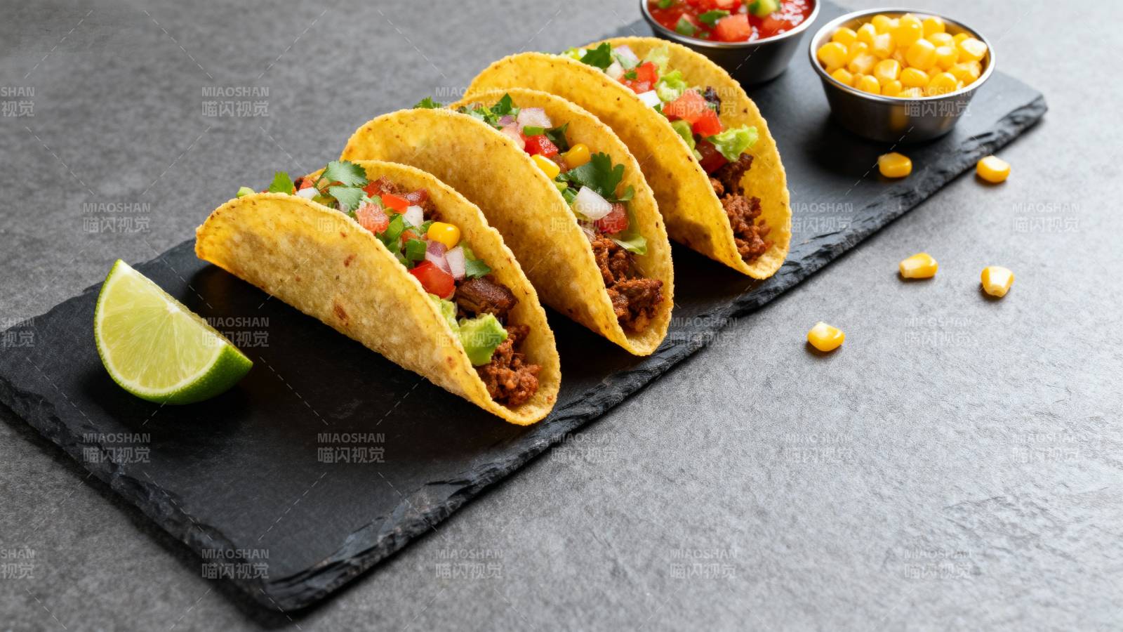 美味墨西哥塔可图片