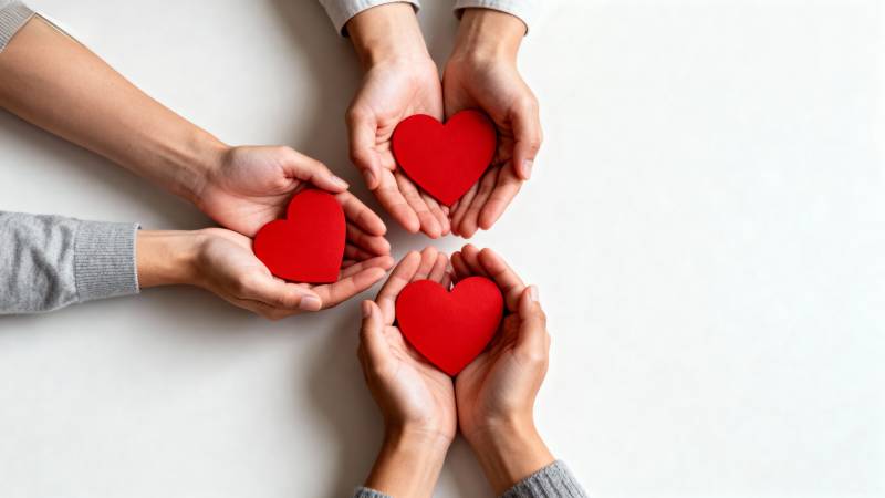 爱心传递温暖图片
