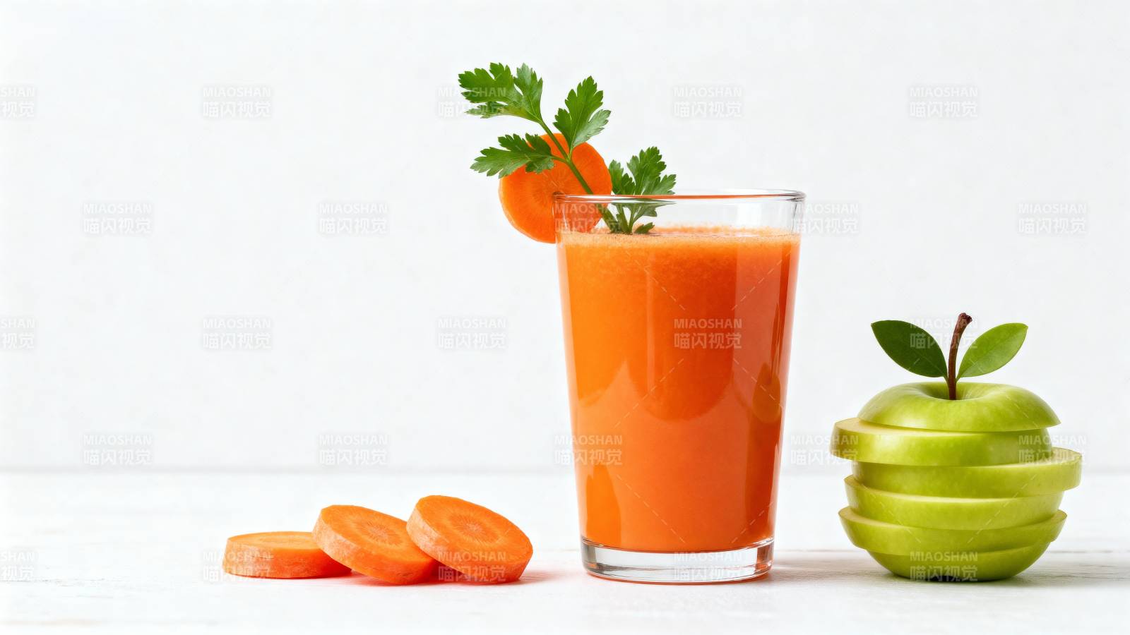 胡萝卜苹果汁图片