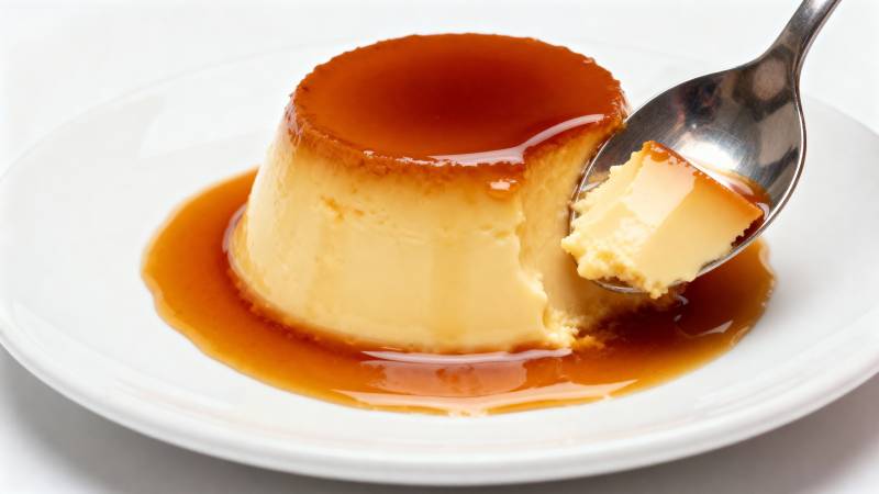 焦糖布丁图片