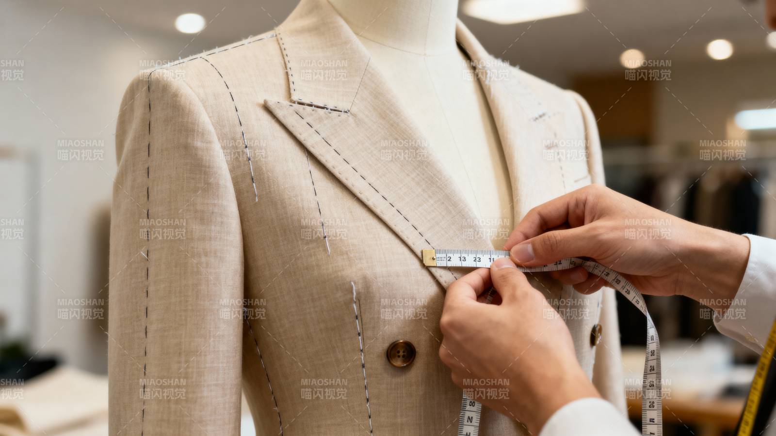 量体裁衣 精准定制图片