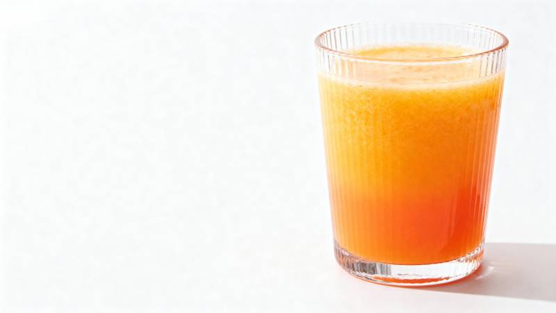 橙色渐变饮品图片