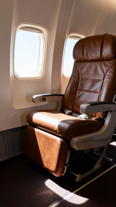 豪华飞机座椅图片