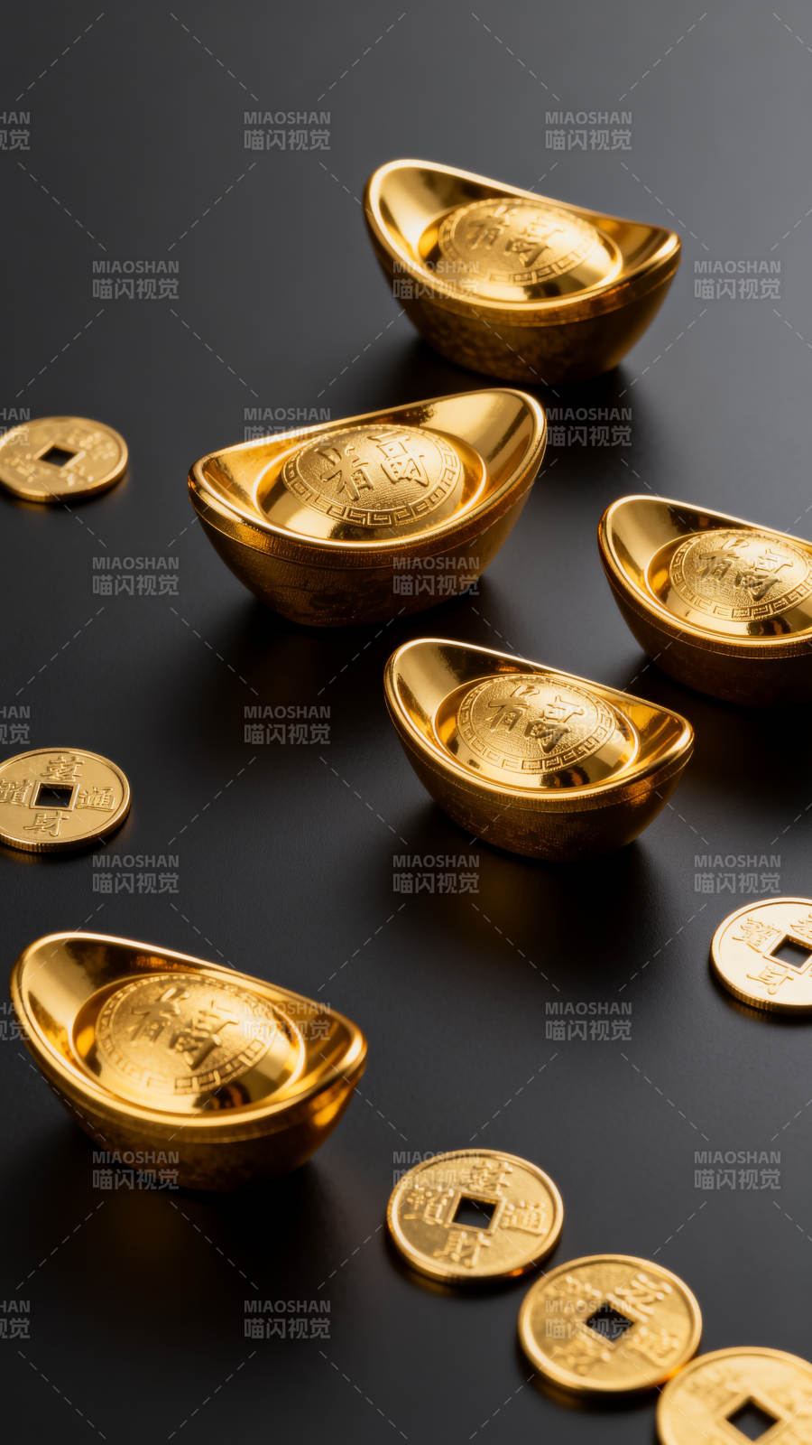 金元宝与古币图片