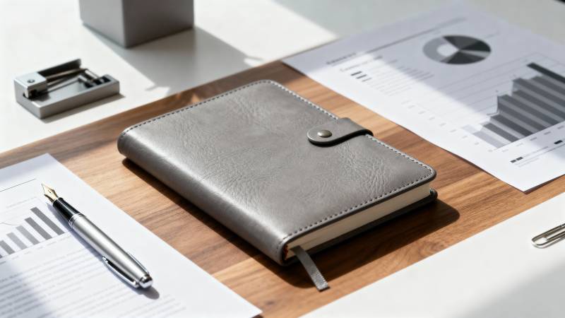 办公桌面记事本图片