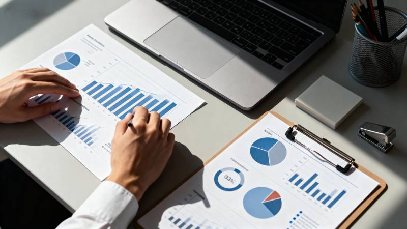 数据分析工作场景图片