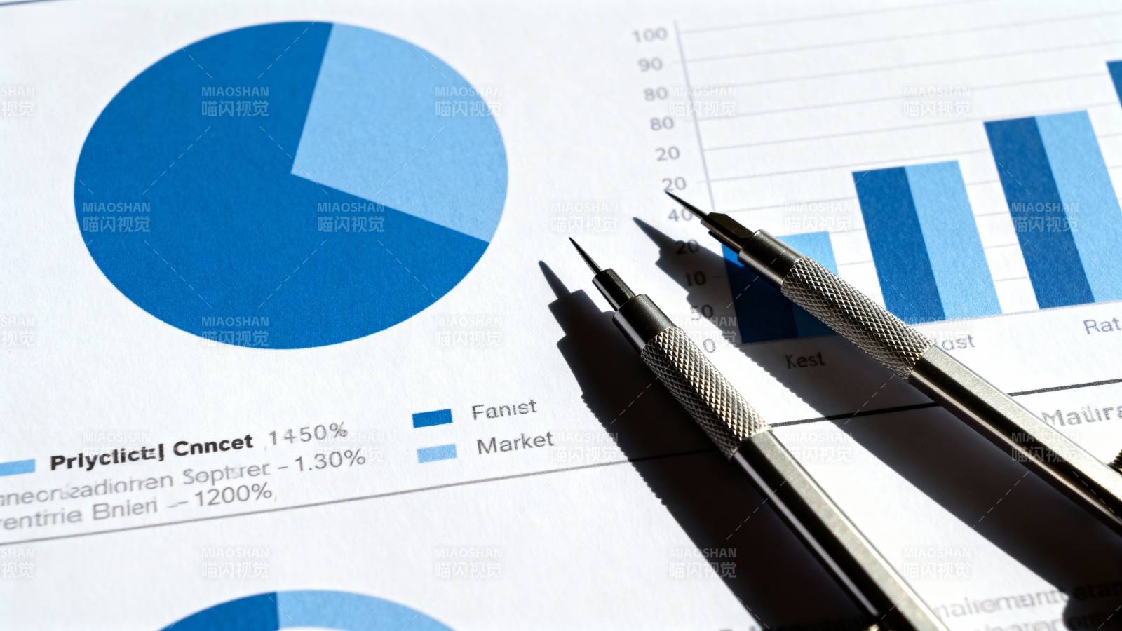 数据分析图表特写图片