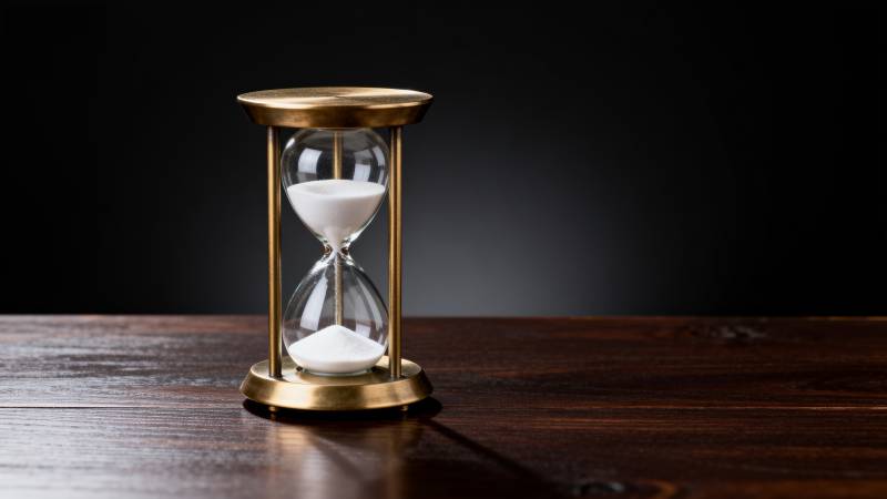 沙漏静置时光图片