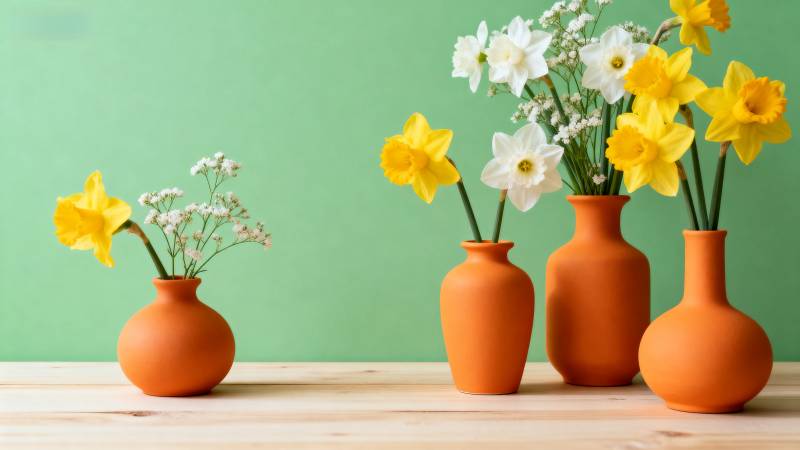 花瓶里的春天图片