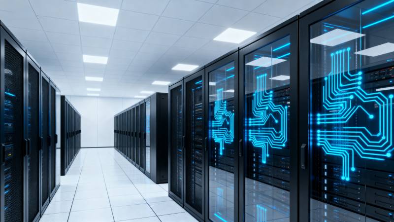 数据中心机房图片