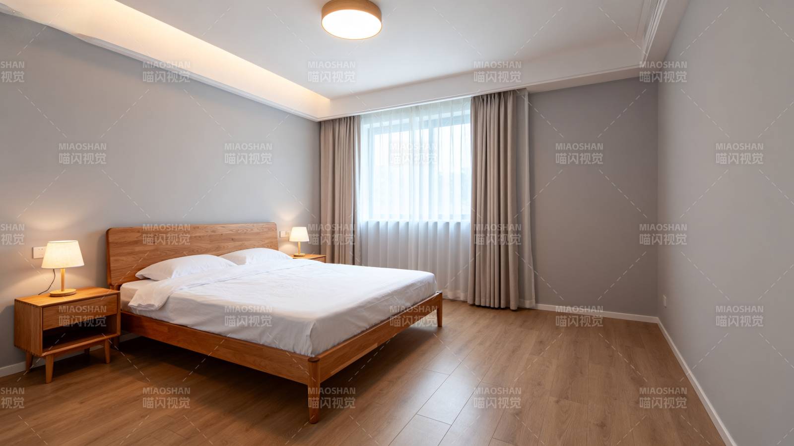 温馨现代卧室图片