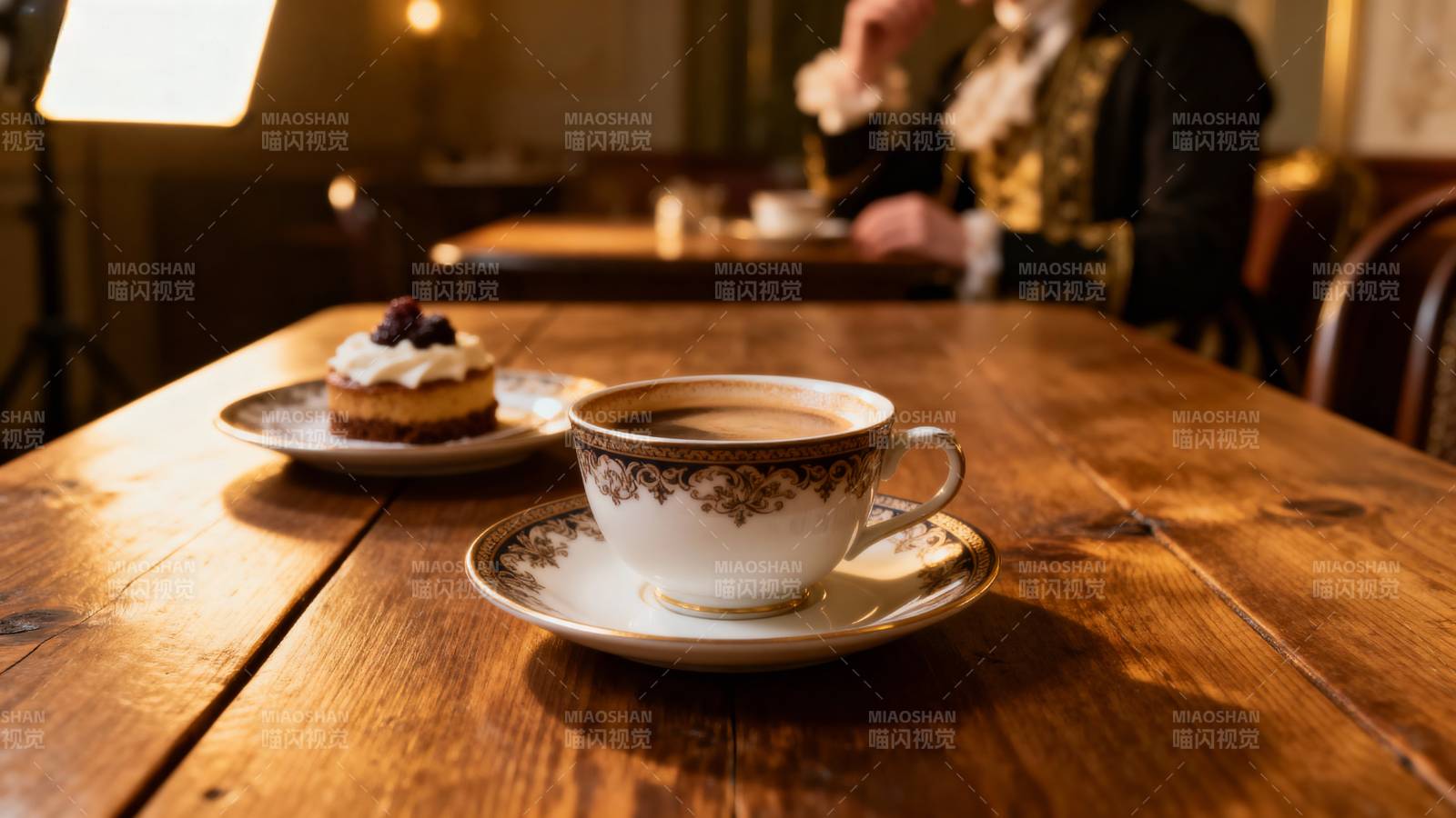 咖啡与甜点时光图片